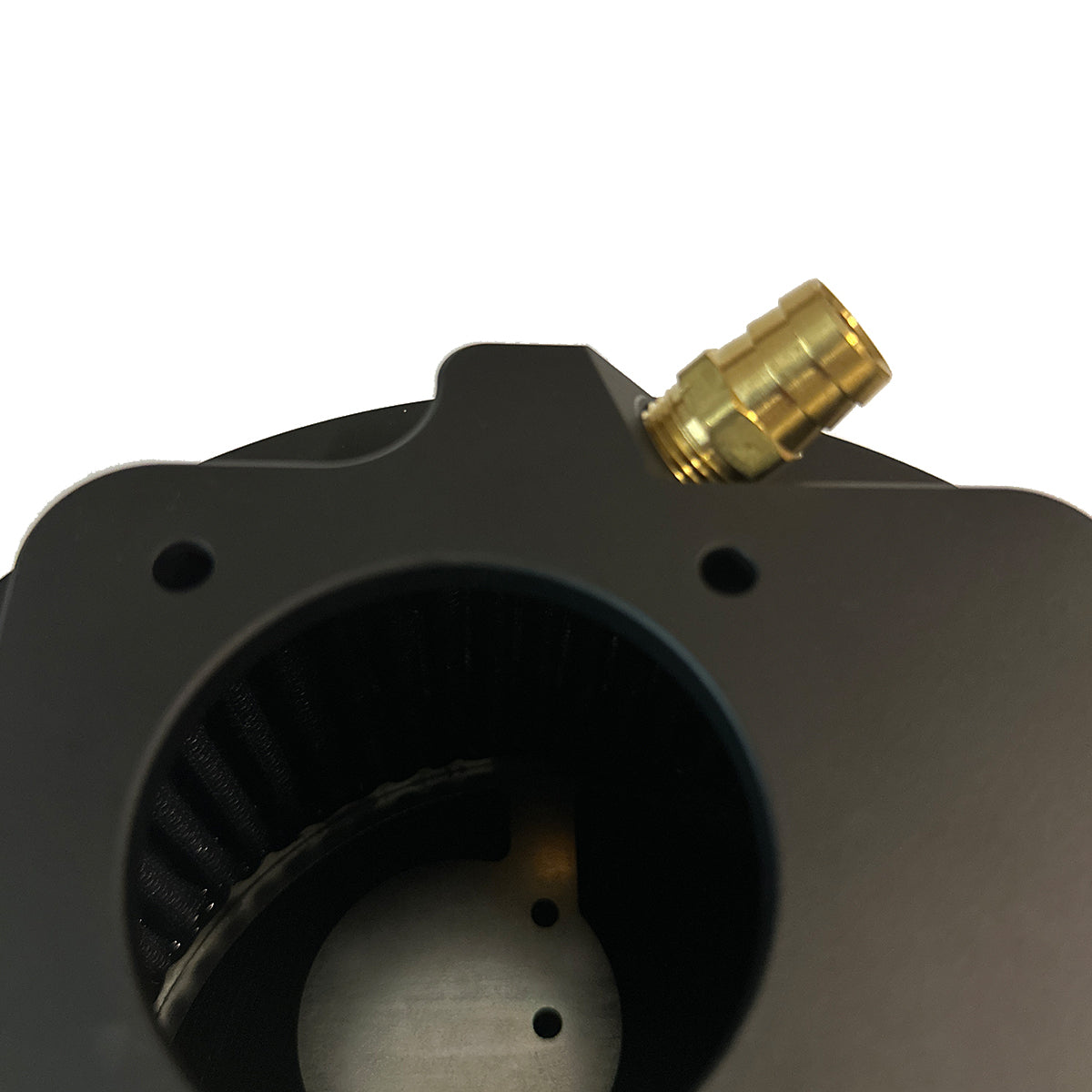 Facet-Cut Airbox Round - Black