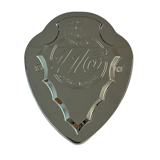 Facet-Cut Airbox - Chrome